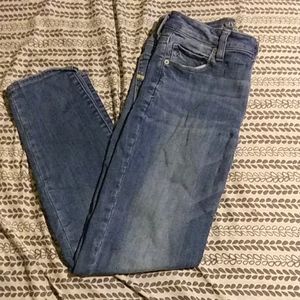 Blue American Eagle Skinny Jeans